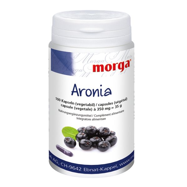 MORGA Aronia Vegicaps Kaps Ds 100 Stk