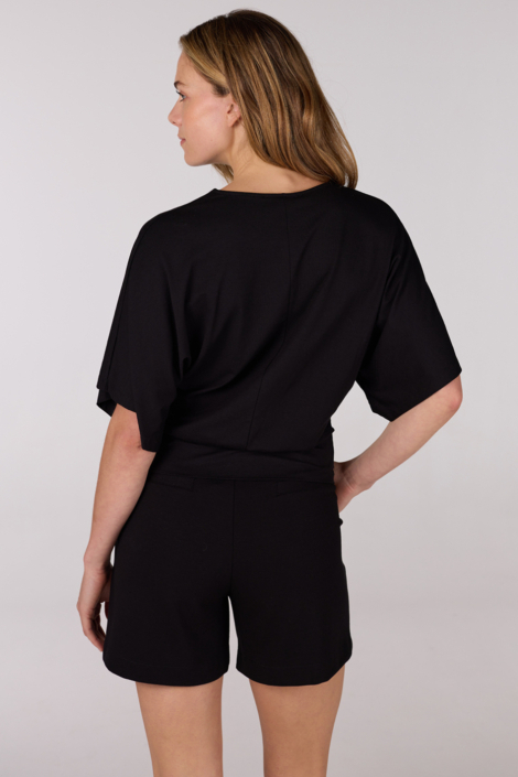 Juffrouw Jansen zwarte dames t-shirt