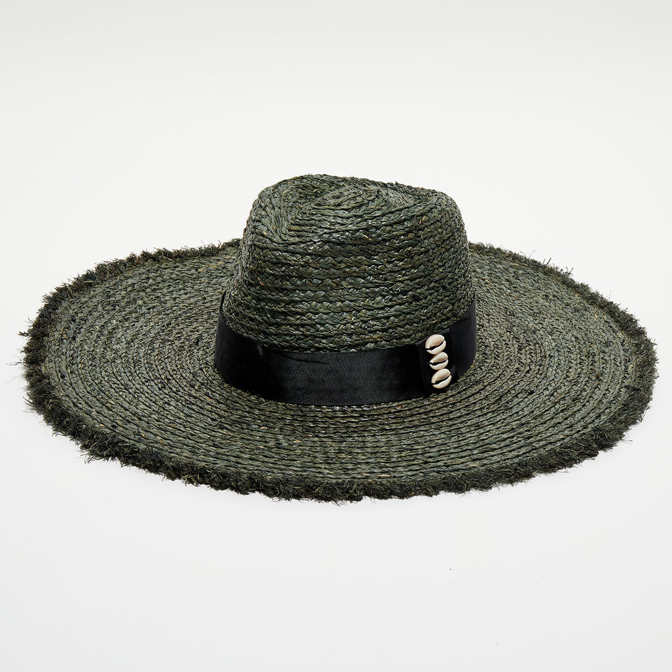 Wild Chapeau en Raphia Solal khaki