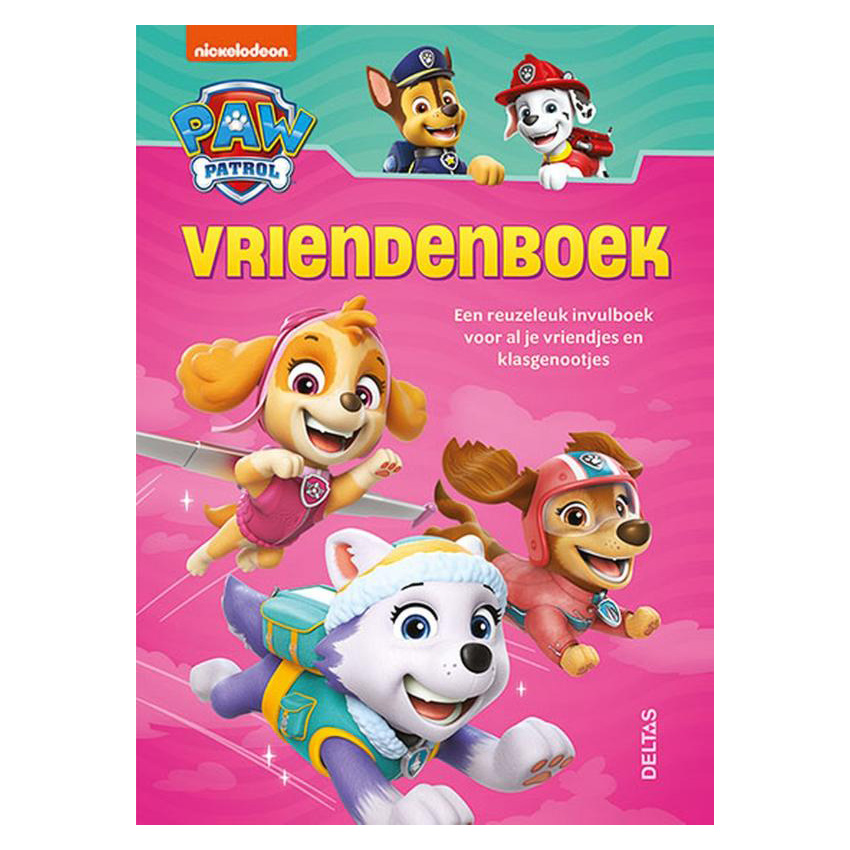 Nickelodeon PAW Patrol vriendenboekRoze