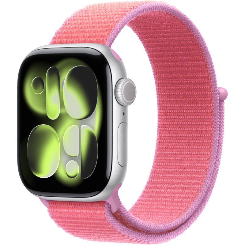 Apple MHYT4ZM/A accessoire intelligent à porter sur soi Bande Rouge Polyester recyclé, Nylon recyclé, Recycled spandex