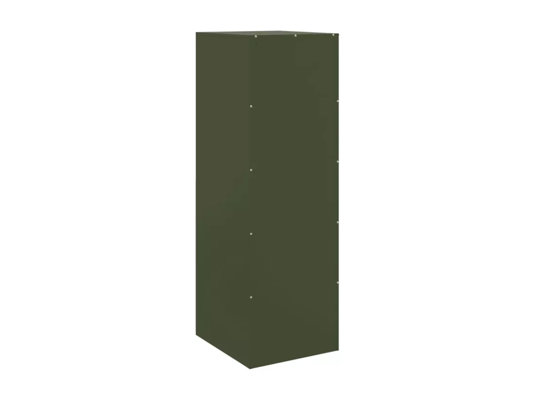 Buffet vert olive 34,5x39x107 cm acier