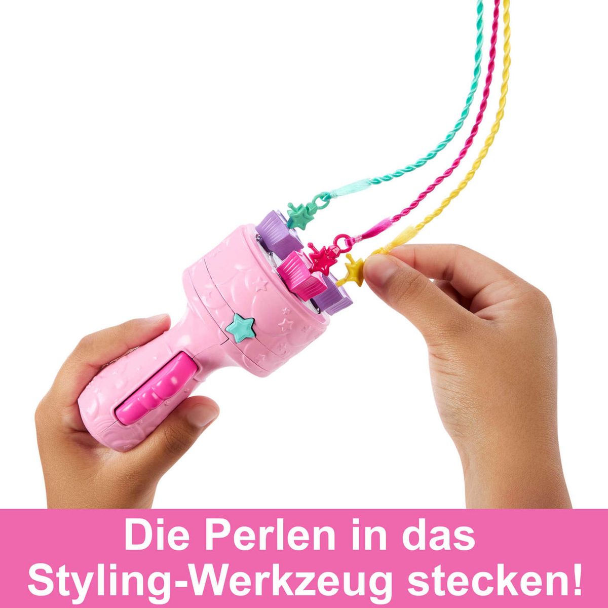 Mattel HNJ06 - Barbie - Dreamtopia - Flechtspaß inkl. Stylingwerkzeug und Haaraccessoires
