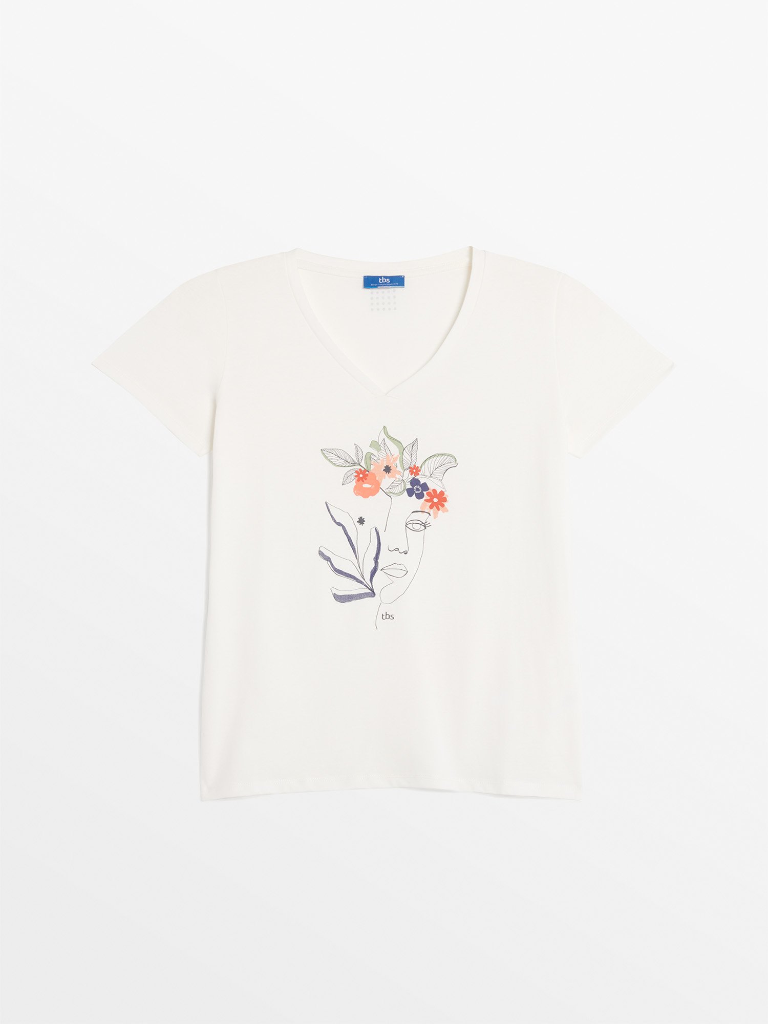 Tee Shirt Femme Coton Biologique Blanc