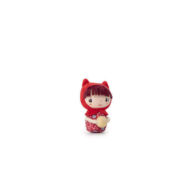 Chaperon mini hochet Rouge - LILLIPUTIENS