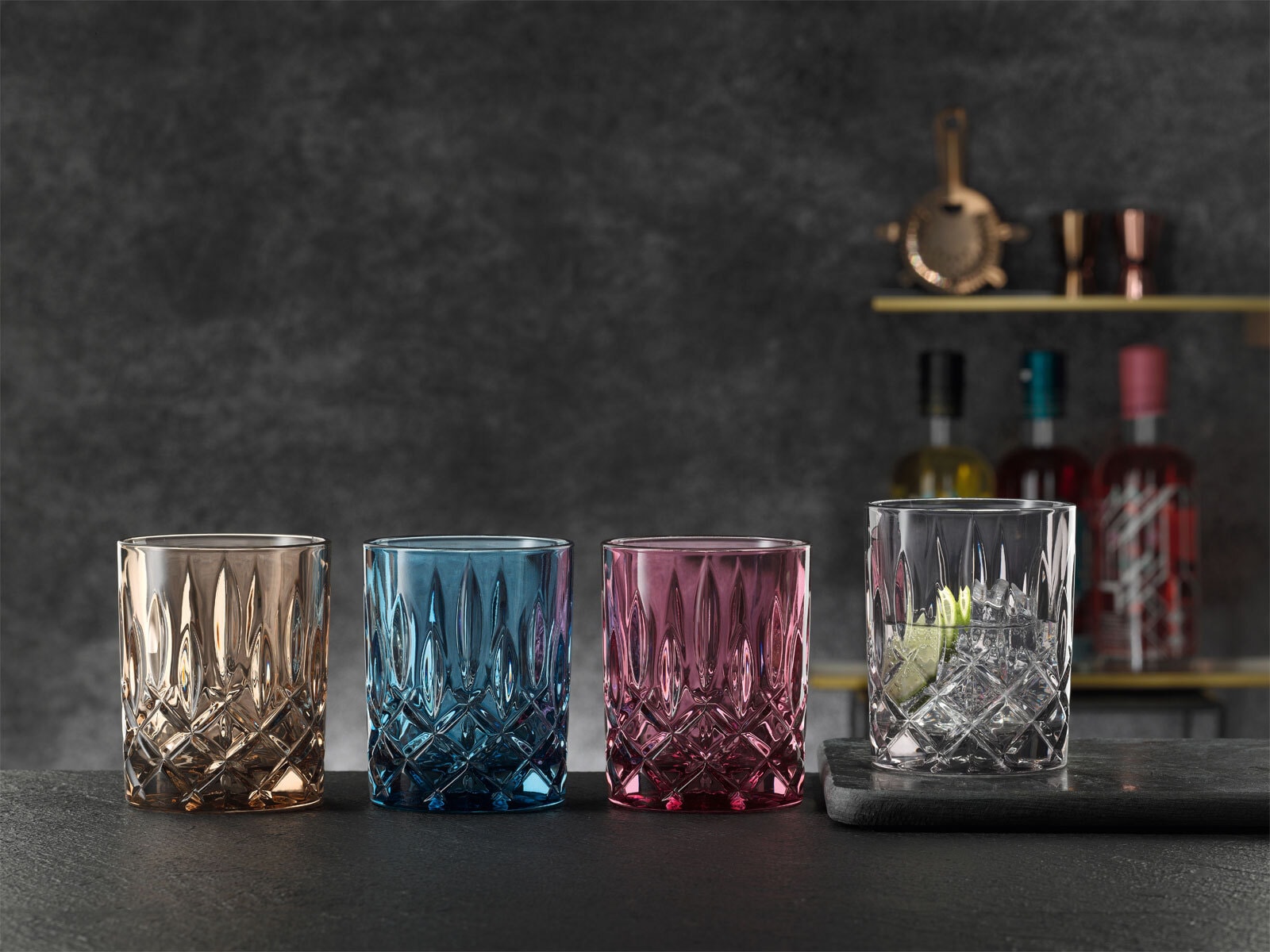 Nachtmann Whiskyglas NOBLESSE 2 Set lila