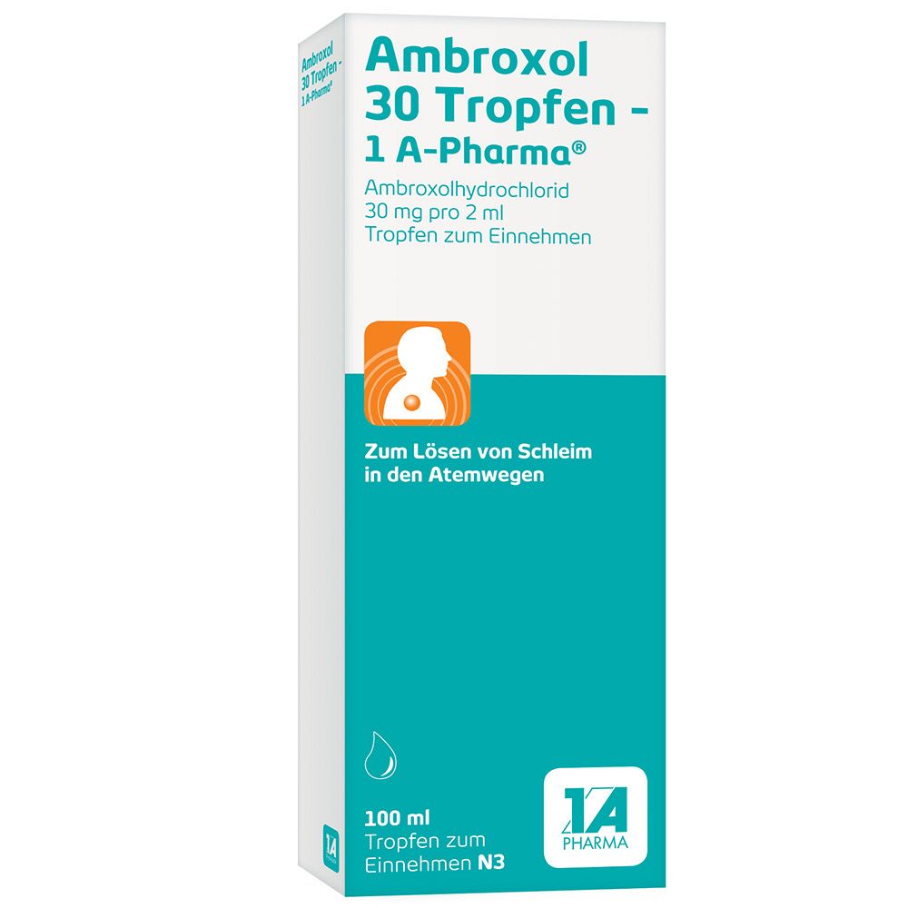 Ambroxol 30 Tropfen - 1A Pharma