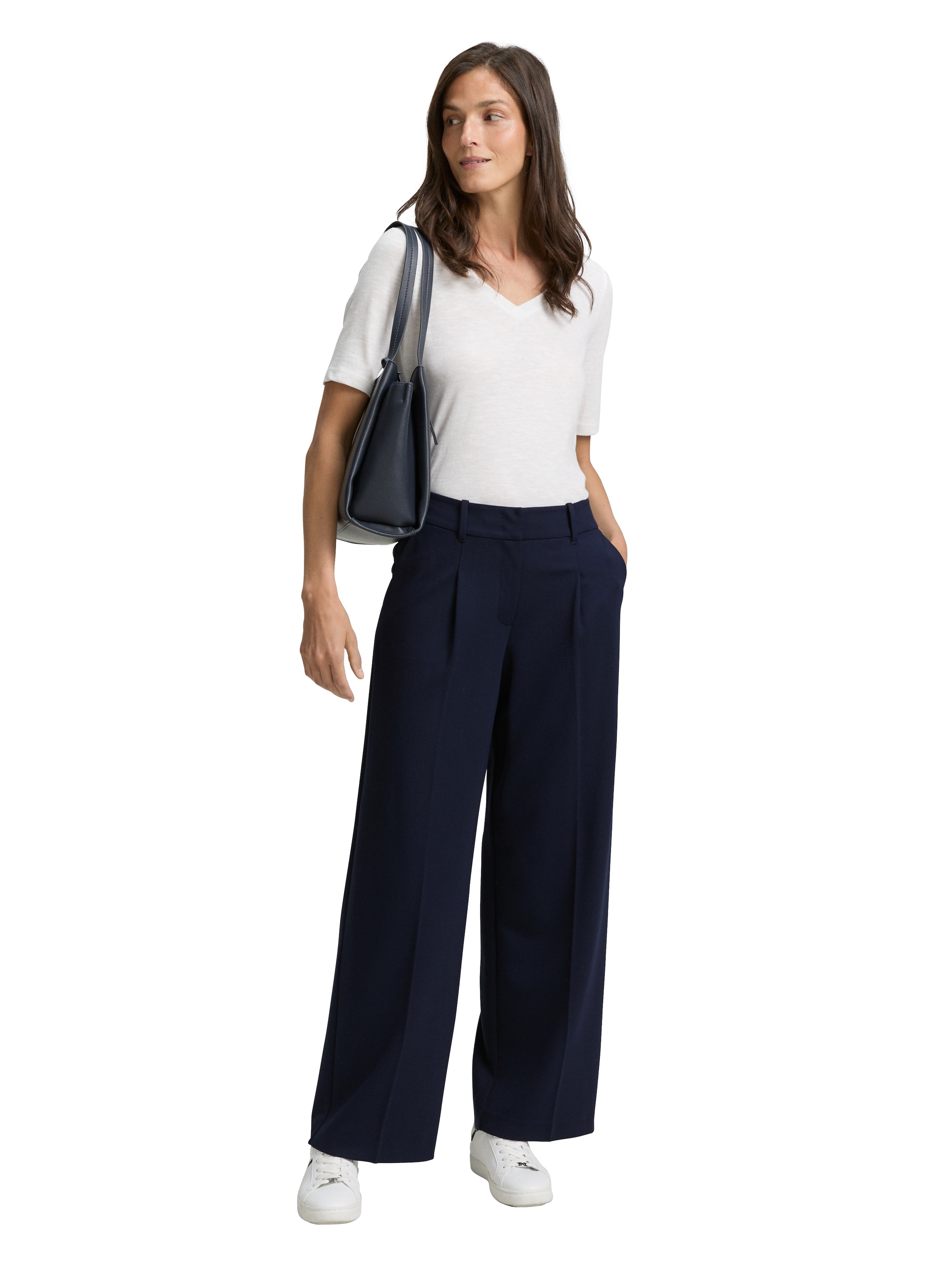 TOM TAILOR Stoffhose  Sommerhose mit Taschen