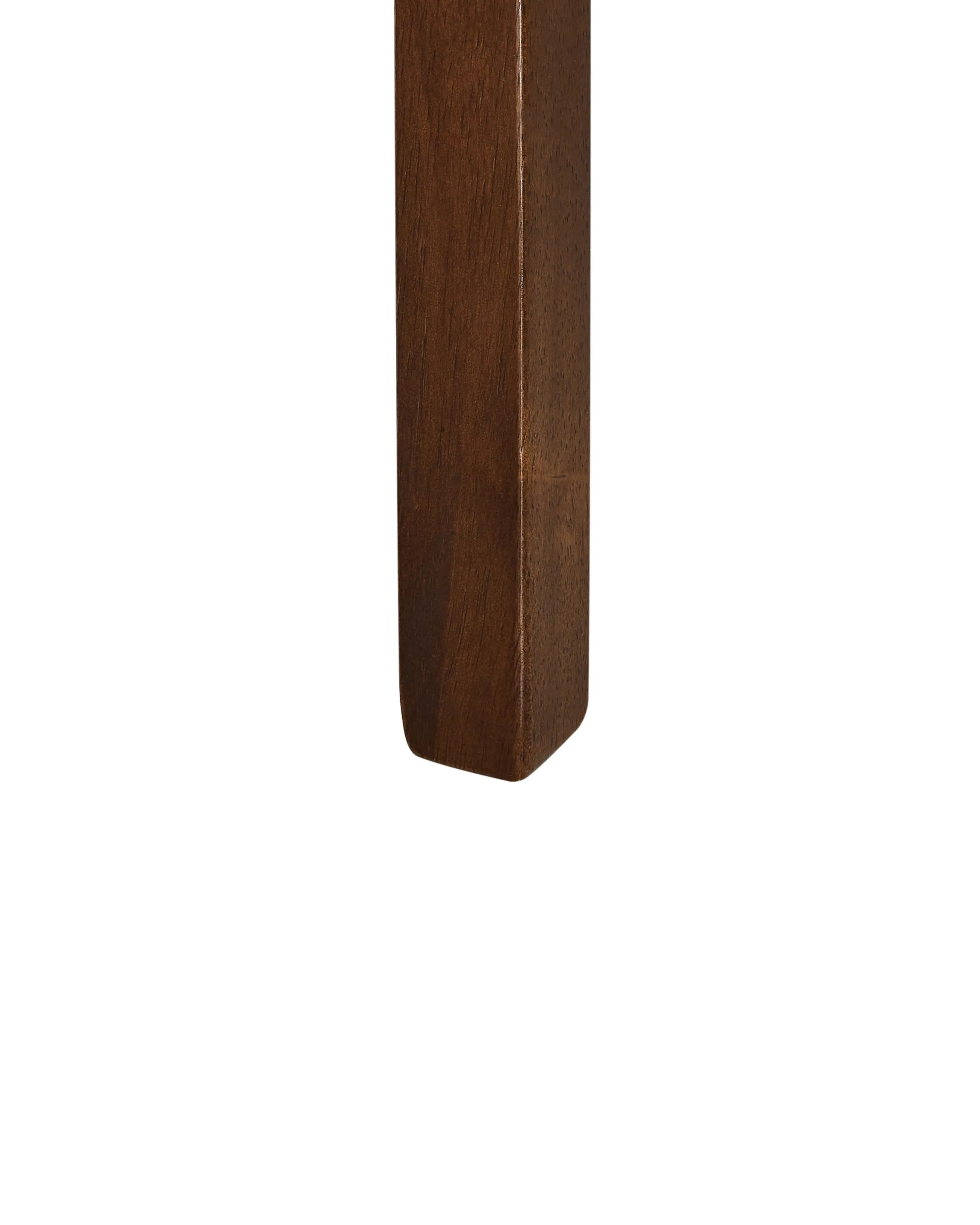 Set van 2 eetkamerstoelen LELAND Hout Donkerbruin