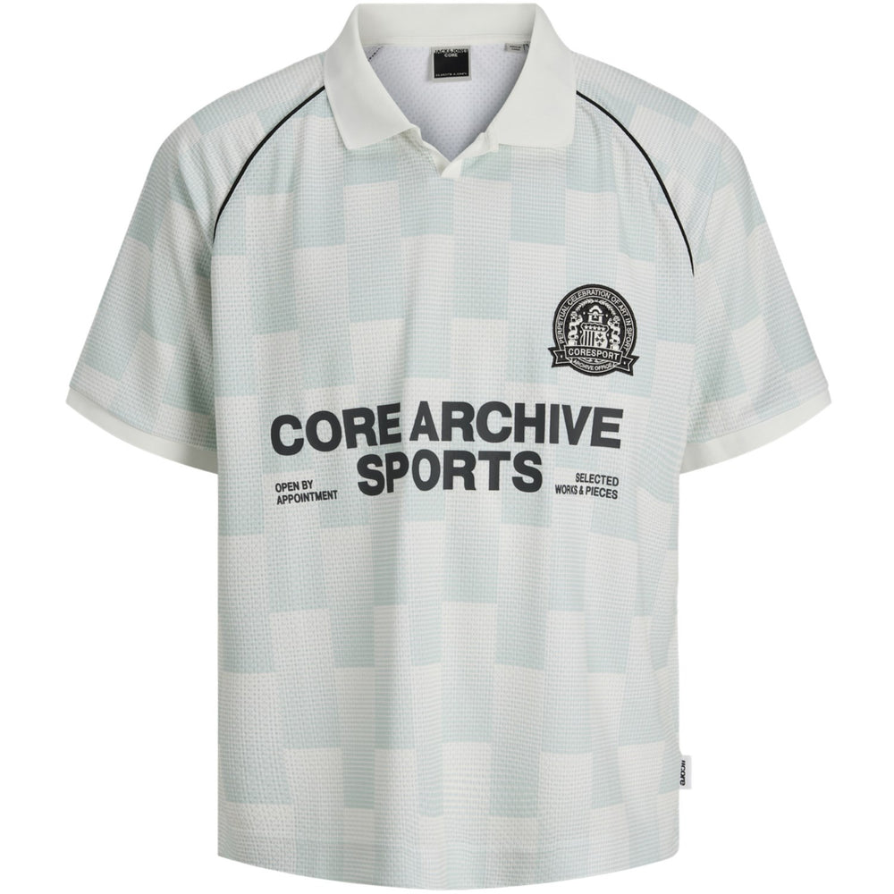 Køb Jack & Jones Junior Omphalodes AOP Jcobreeze Football AOP Mesh Tee Ss Jnr