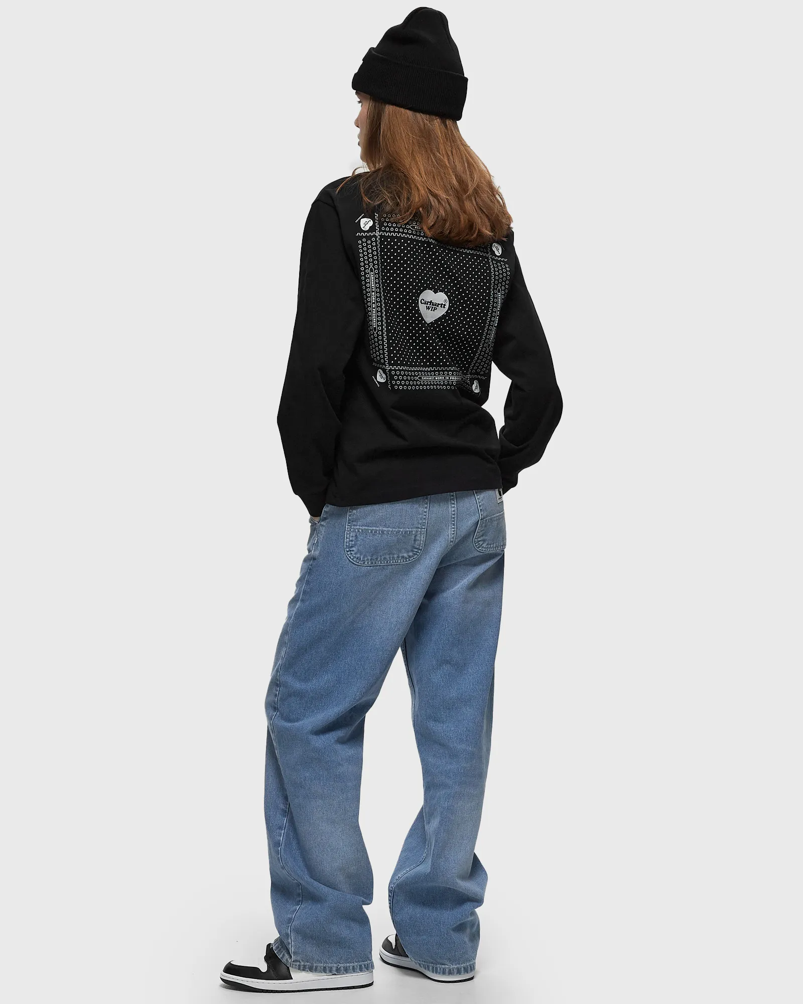 Carhartt WIP WMNS L/S Heart Bandana Tee