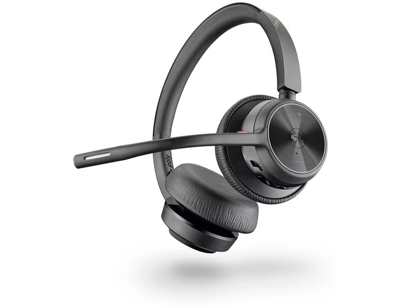 HP Headset Poly Voyager 4320 MS Duo USB-C, ohne Ladestation Poly Voyager Bluethootbüro-Headsets