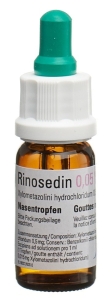 RINOSEDIN Nasentropfen 0.05%, 10 ml