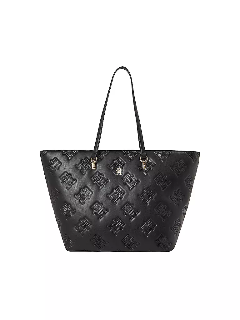 TOMMY HILFIGER Tasche - Shopper TH REFINED  schwarz