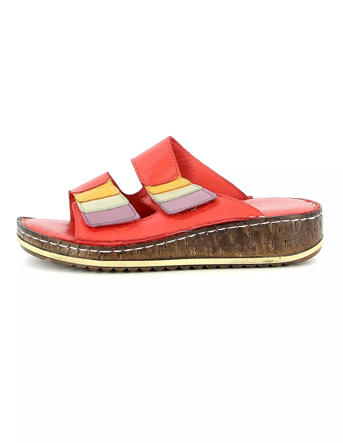 SOFT & FLEX COCO - Mules & sabots Red