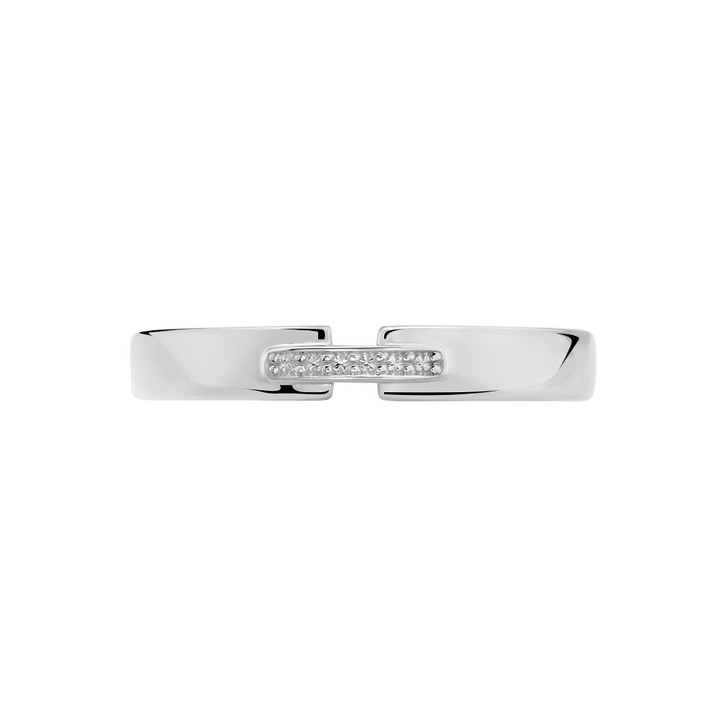 Alliance Magali Ruban Plat Or Blanc