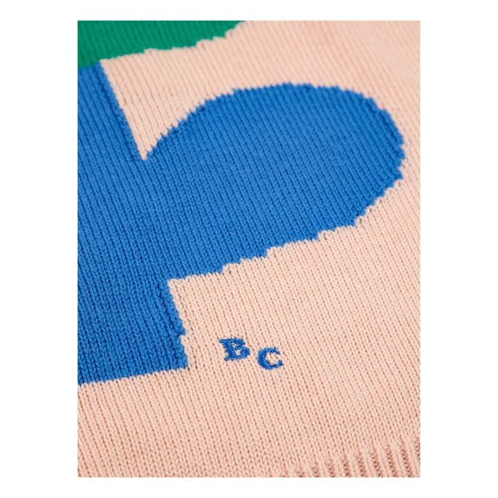 Bobo Choses Pull Fleuri | Rose pâle