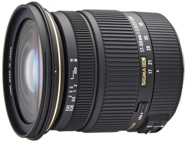 Sigma EX - Zoomobjektiv - 17 mm - 50 mm - f/2.8 DC OS HSM - Canon EF