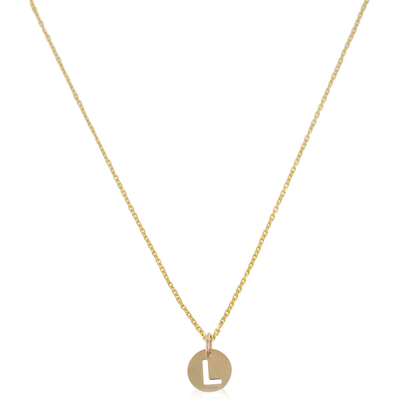 Instant d'Or Pendentif Lettre L or jaune
