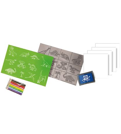 SES Creative Stempelset - Dinosaurier