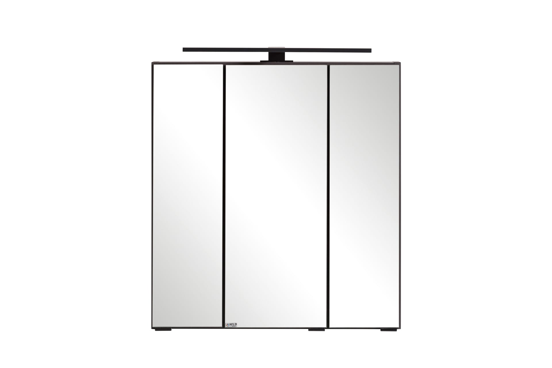 Bad-Spiegelschrank LÜTTICH grau 60cm