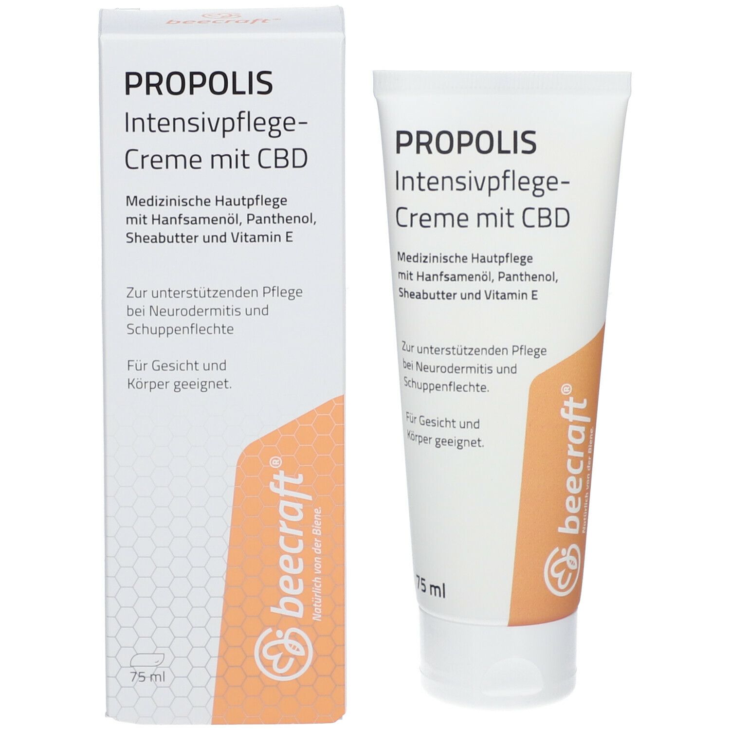 Beecraft® PROPOLIS Intensivpflege-Creme mit CBD