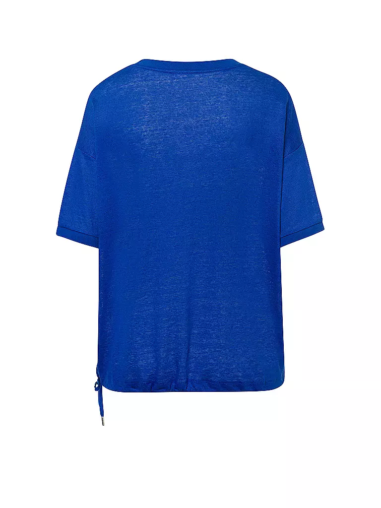 BRAX Leinenshirt CANDICE blau