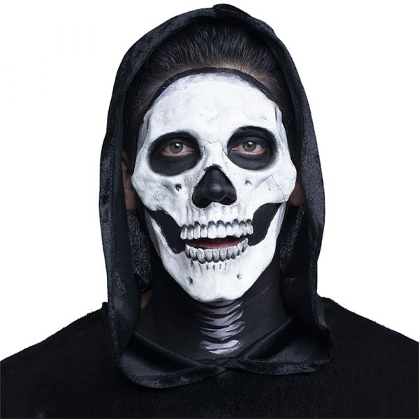 Ghoulish Aplicação De Látex E Maquiagem De Caveira One Size Multicolor