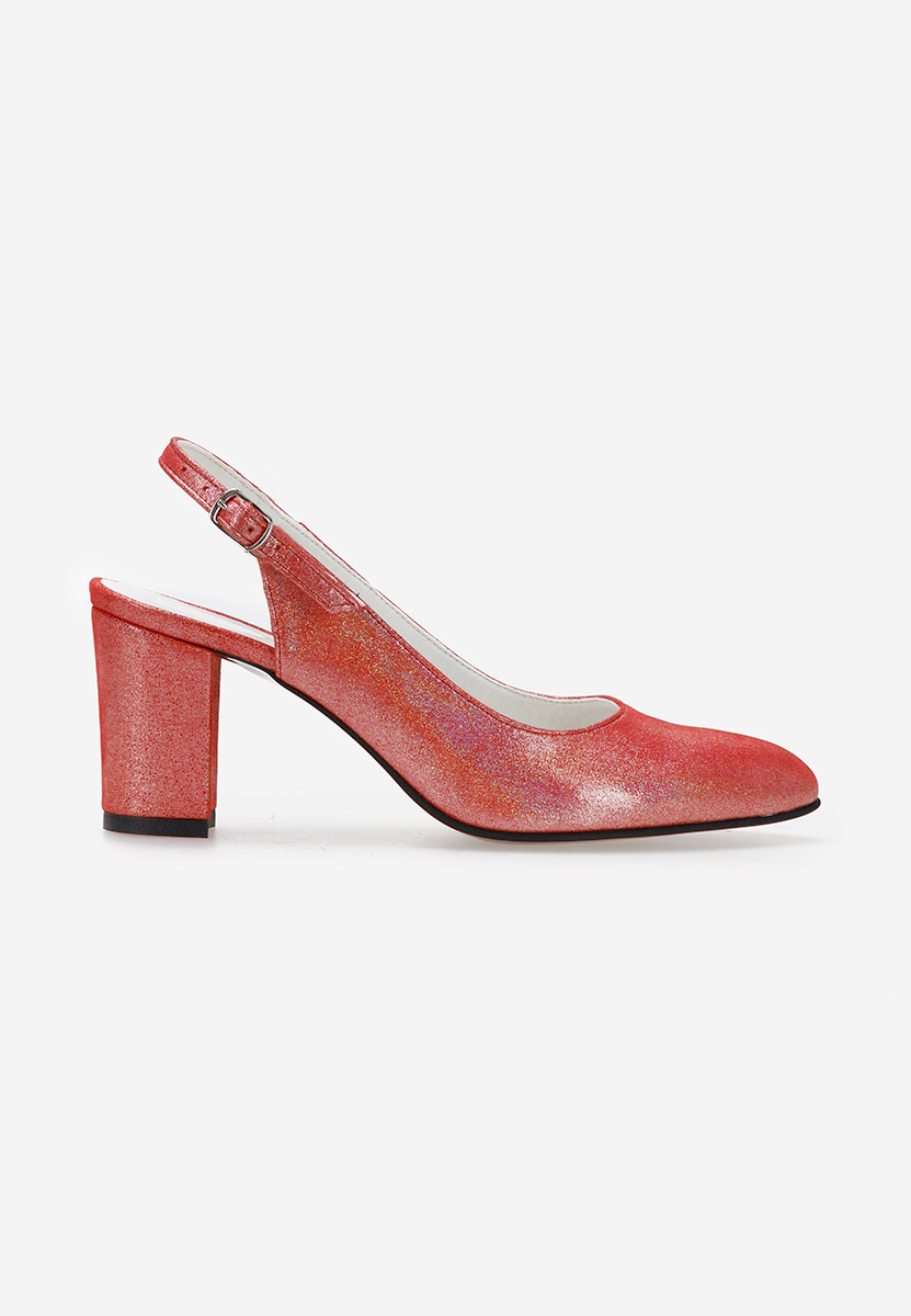 Chaussures slingback rouges Ludiva V2