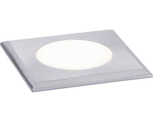 Paulmann inbouw vloerlamp IP67 vierkant 2W 60 lm 3000K warm wit 50x50mm Huis geborsteld roestvrij staal 230V