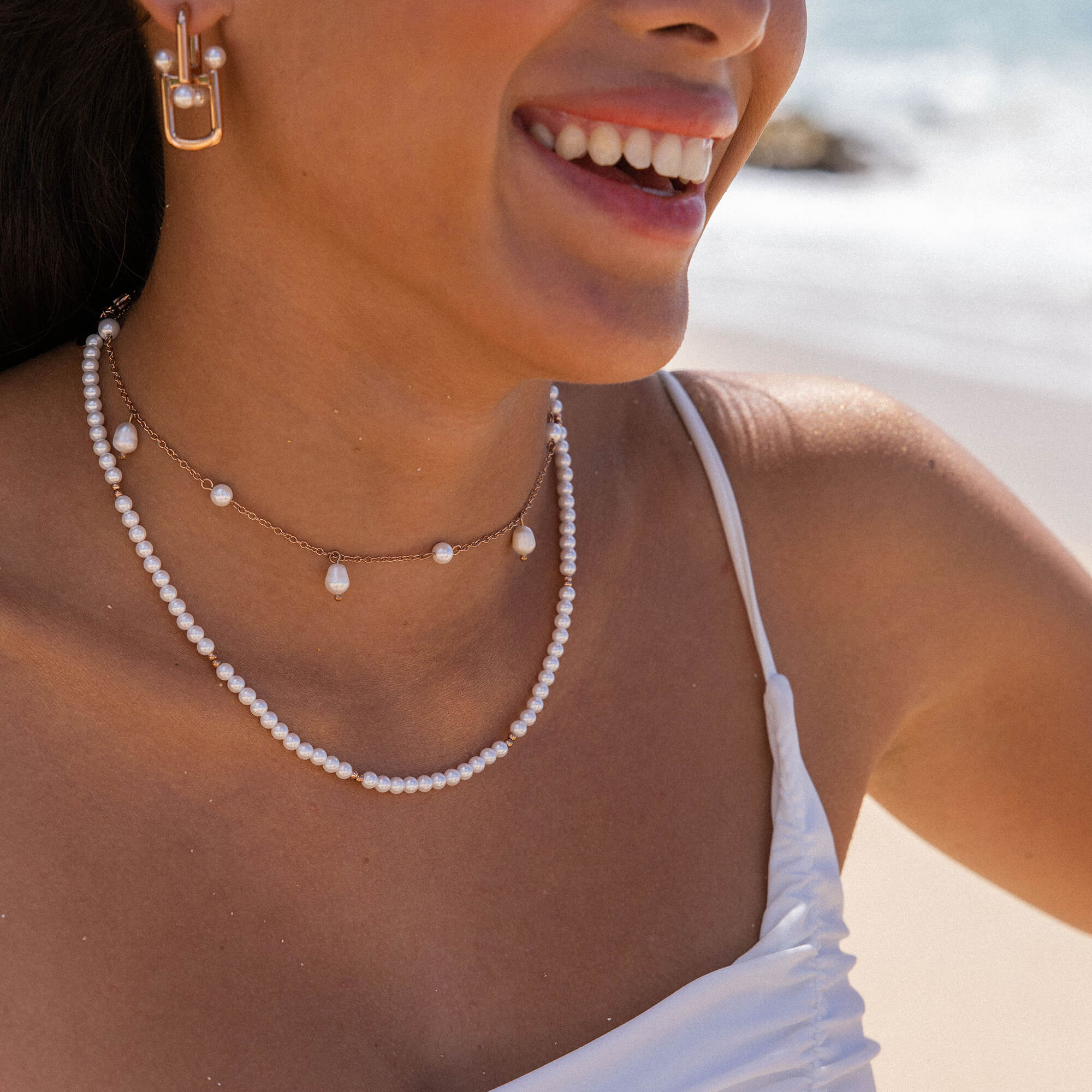 Pearl Drop Kette