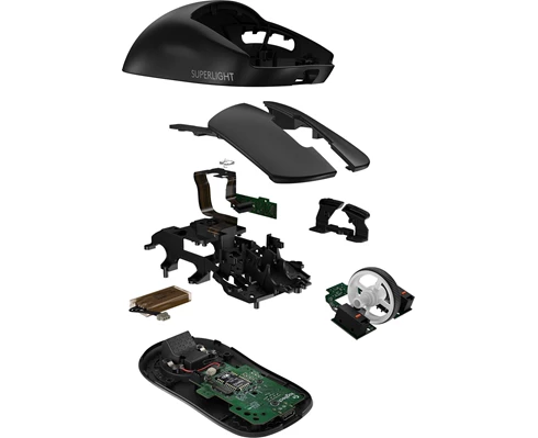 Logitech G PRO X SUPERLIGHT 2 LIGHTSPEED Gaming Mouse Black