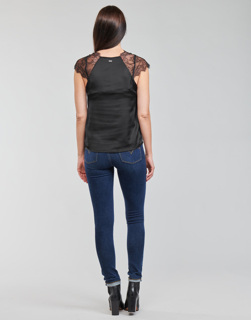Guess - SS MIRANDA TOP - Noir