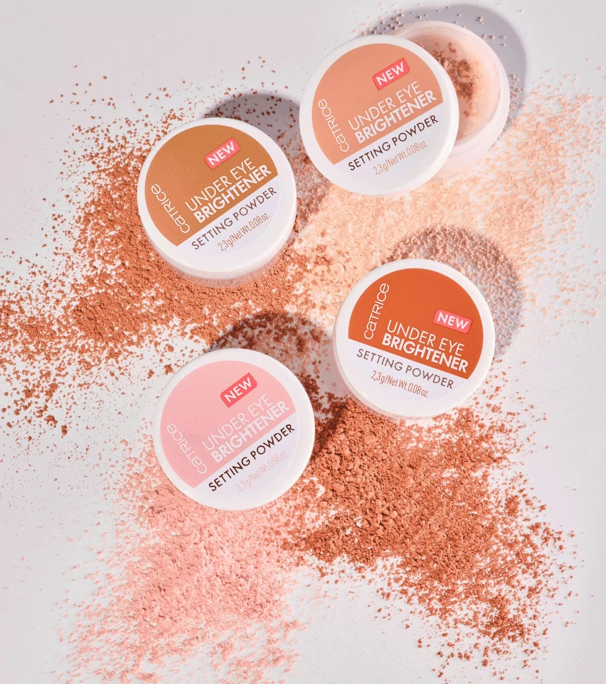 Catrice - Pó solto para a área das olheiras Under Eye Brightener - 020: Warm Nude