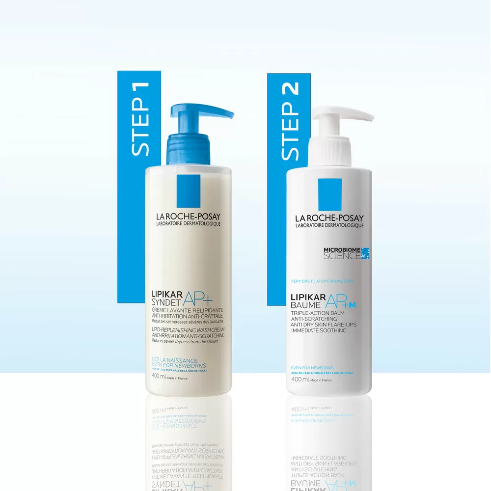 La Roche-Posay Lipikar Syndet AP  Shower Cream - 400 ml.