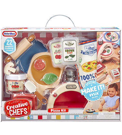Little Tikes Spiellebensmittel - Kreative Köche - 22 Teile - Piz