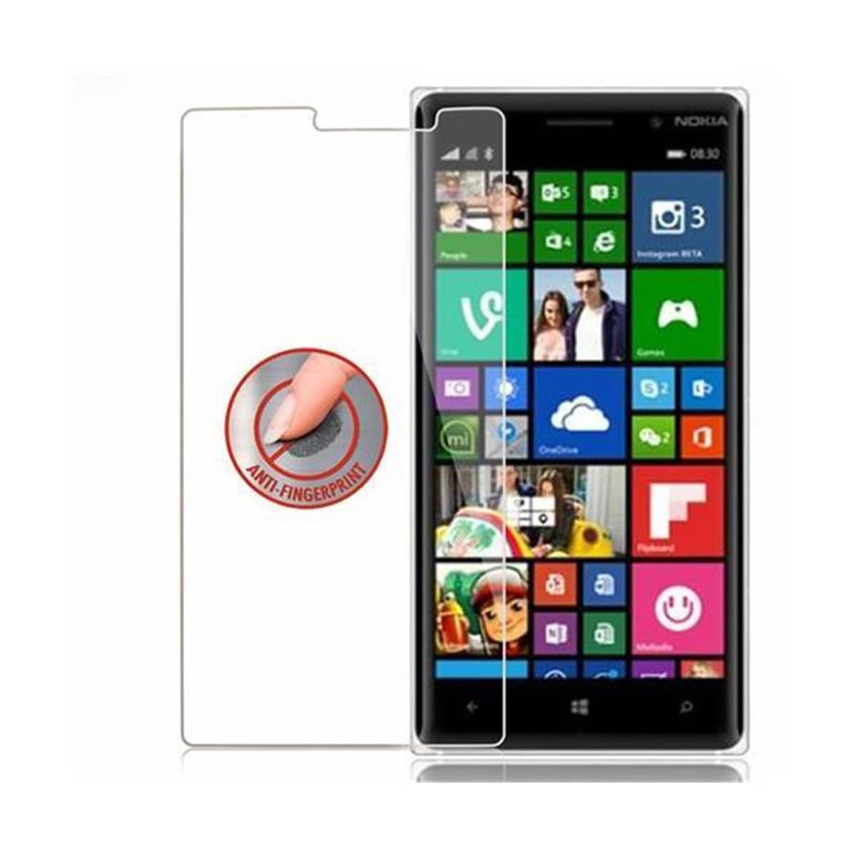 Nokia Lumia 830 Skjermbeskytter Skärmskydd