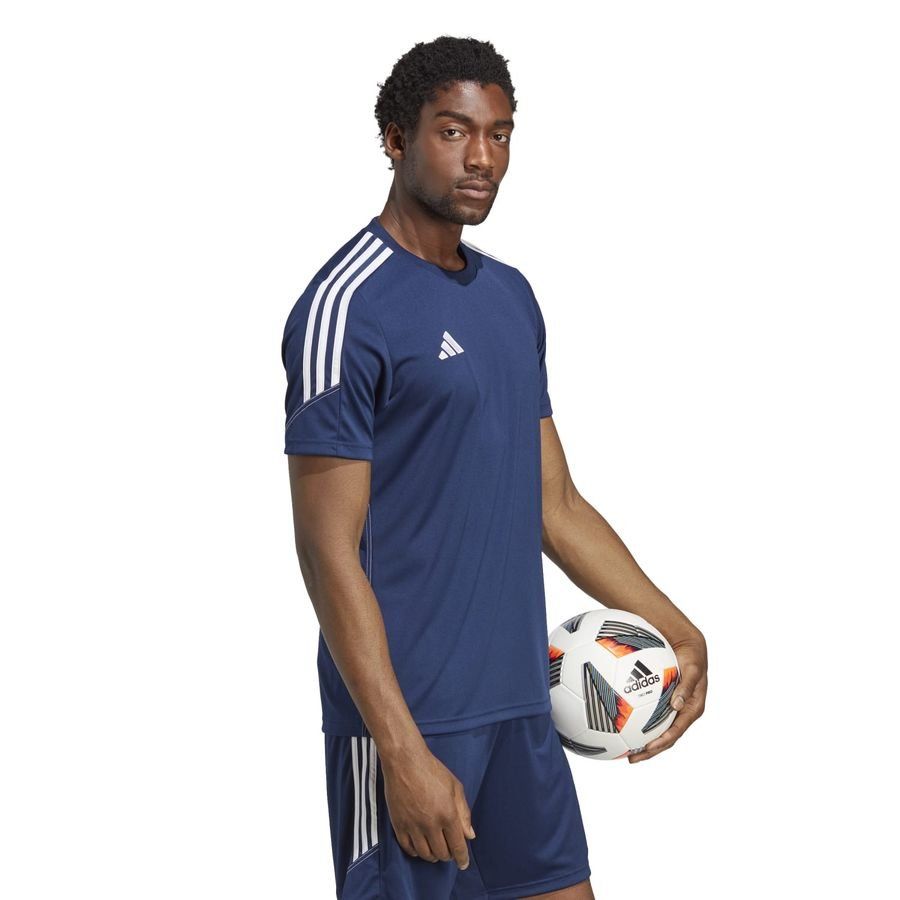 adidas T-shirt d'Entraînement Tiro 23 Club - Bleu/Blanc