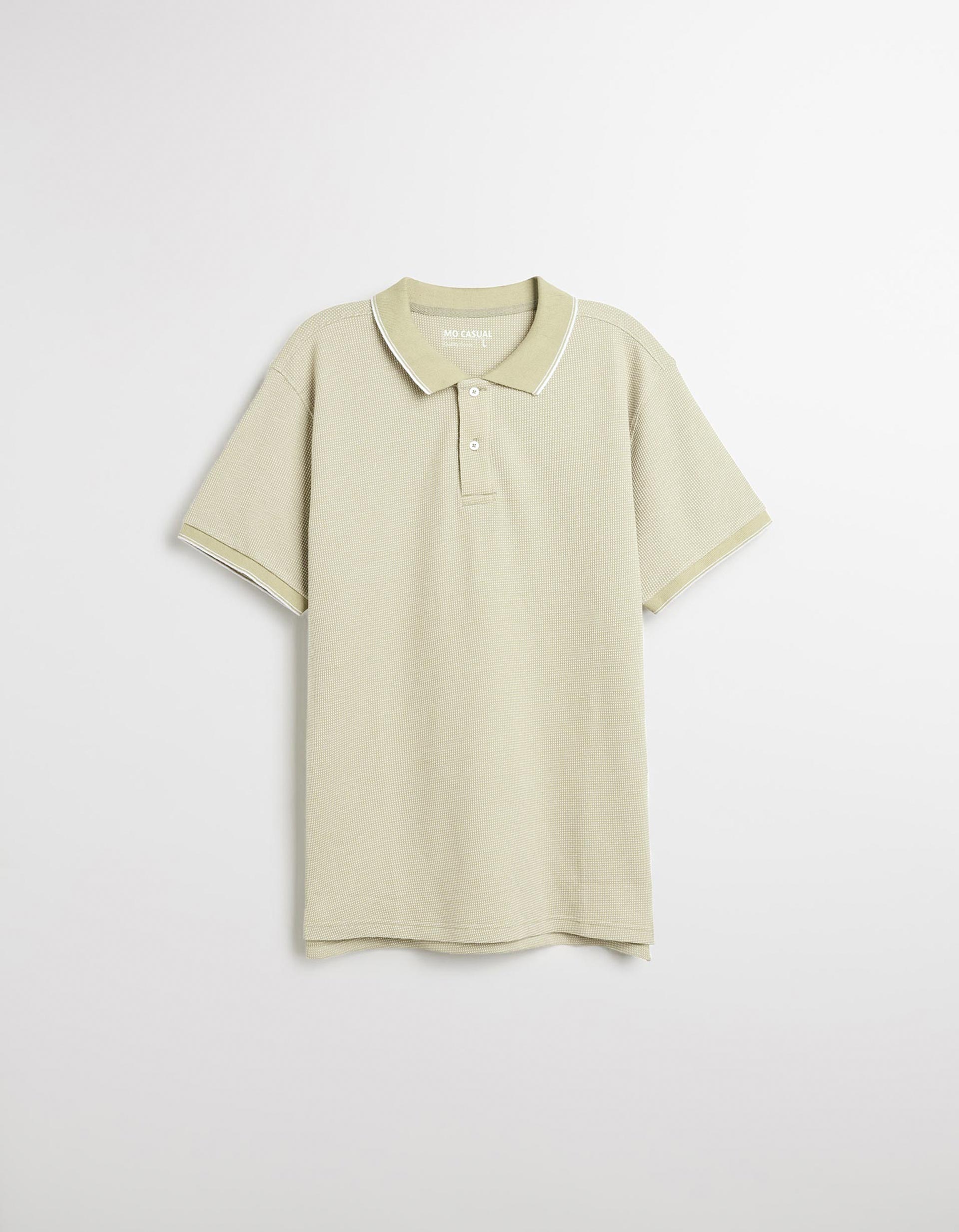 Polo, Homem, Verde Claro