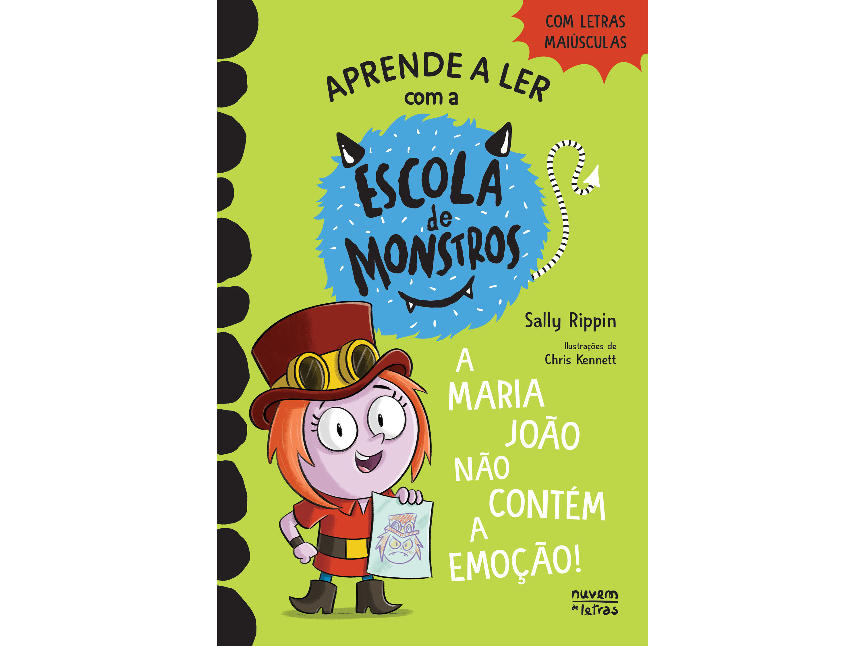 LIVRO ESCOLA DE MONSTROS 8 - A MARIA JOÃO NÃO CONTÉM A EMOÇÃO