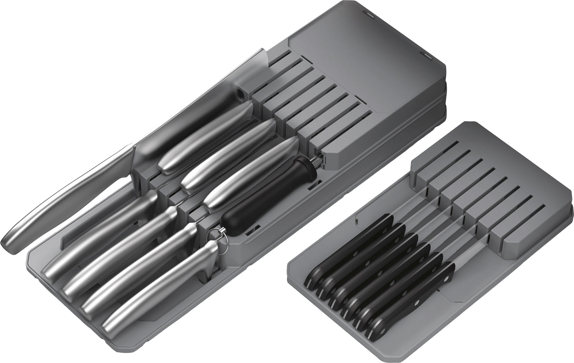Metaltex Blade-Fit Messer-Organizer Verstellbar mit 3 verschiedenen Ebenen
