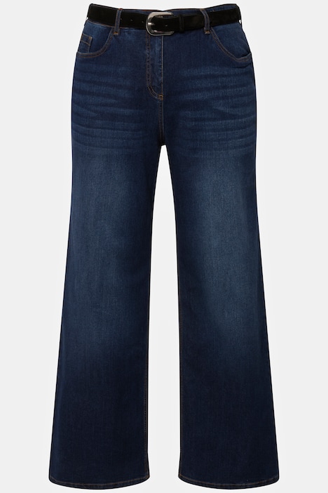 Jeans Mary, weites Bein, 5-Pocket-Schnitt, Komfortbund