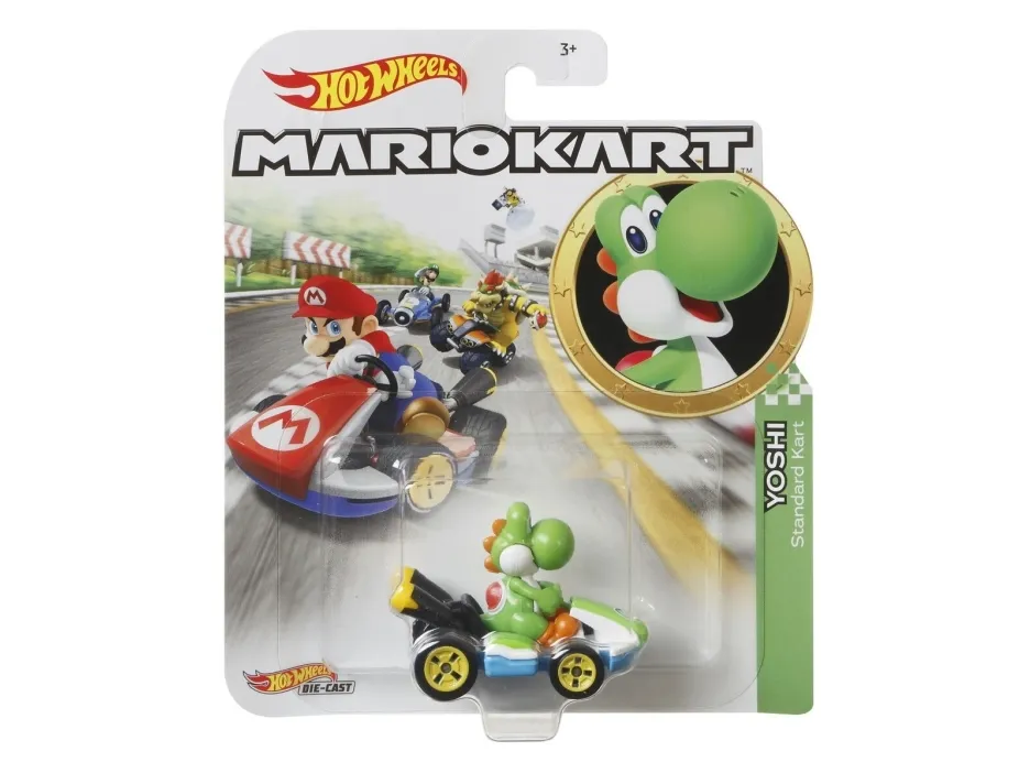 Hot Wheels Mario Kart Replica Diecast Asst.
