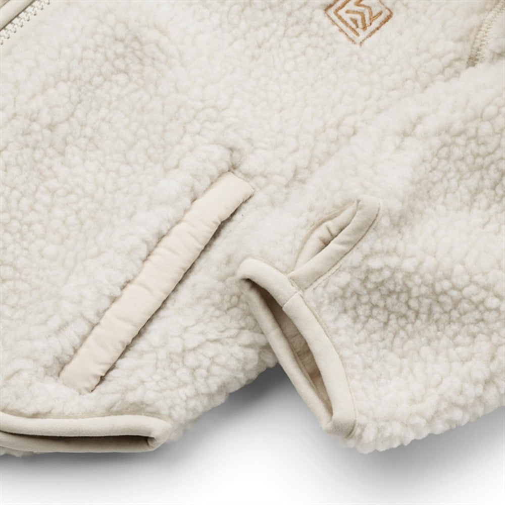 Leopard/Sandy Mara Pile Embroidery Jakke With Ears