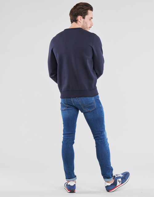 Polo Ralph Lauren - SWEATSHIRT COL ROND EN JOGGING DOUBLE KNIT TECH LOGO PONY PLAYER Marino