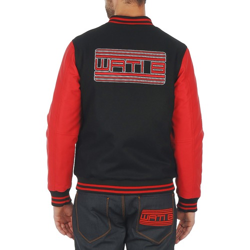 Wati B - OUTERWEAR JACKET - Noir/Rouge