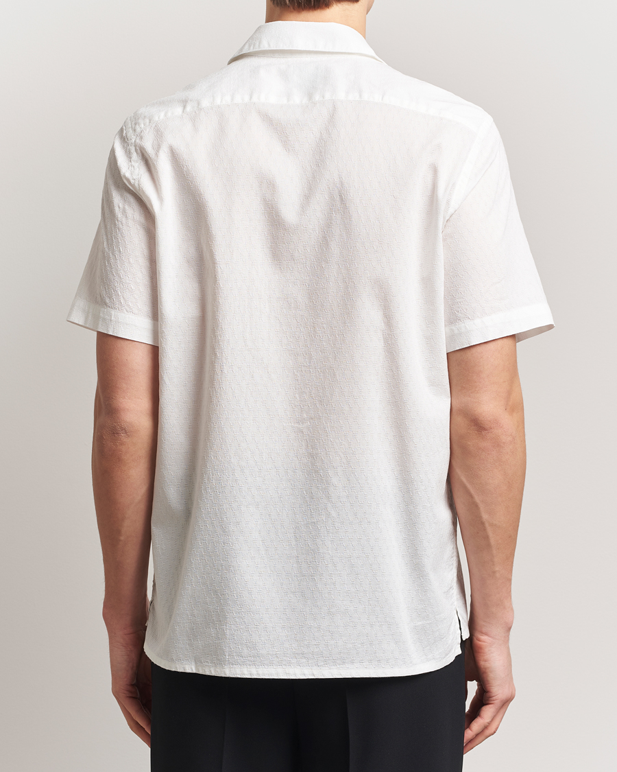 PS Paul Smith Structured Short Sleeve Shirt White