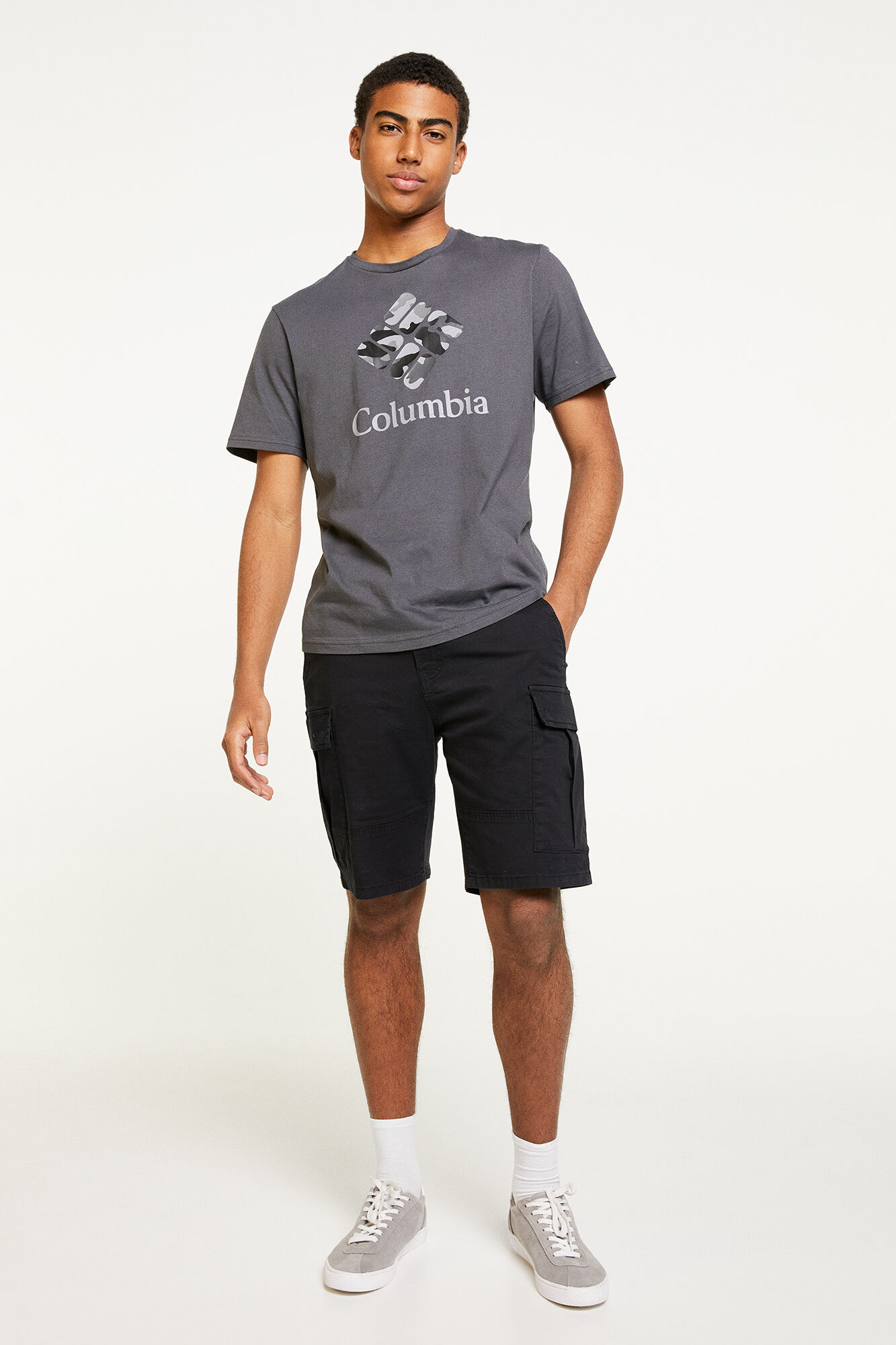 Camiseta masculina Columbia Rapid Ridge™ Back - Azul Índigo