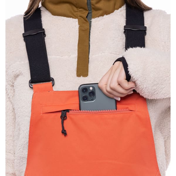 Pantalon snowboard 686 WMNS HARPER SHELL BIB HOT CORAL