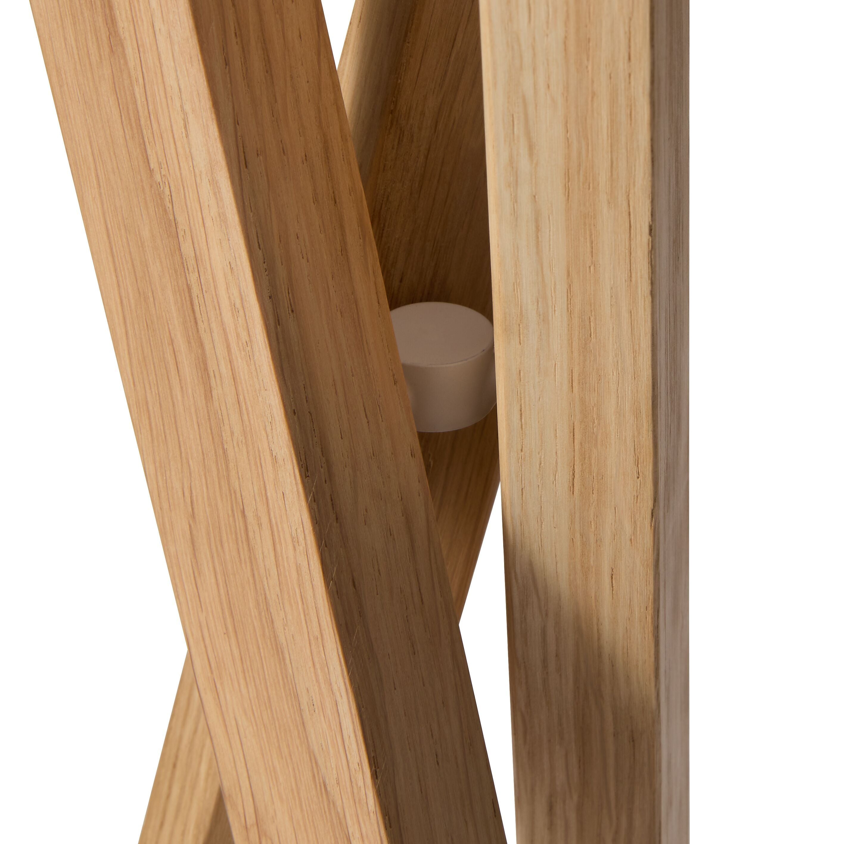 NOVA Stehleuchte - Natur / B: 50.0 cm x T: 50.0 cm x H: 160.0 cm